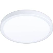 LED-Plafondi Eglo Fueva 5, Ø28,5cm, 3000K, valkoinen, pyöreä, pinta-asennettava