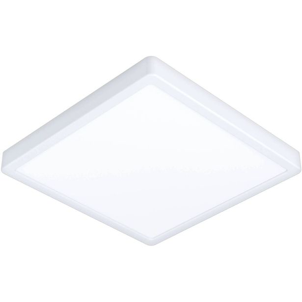 LED Plafondi Eglo Fueva 5 28,5x28,5cm 3000K valkoinen pinta asennettava