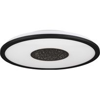 LED-Plafondi Eglo Marmorata, Ø45cm, musta/valkoinen