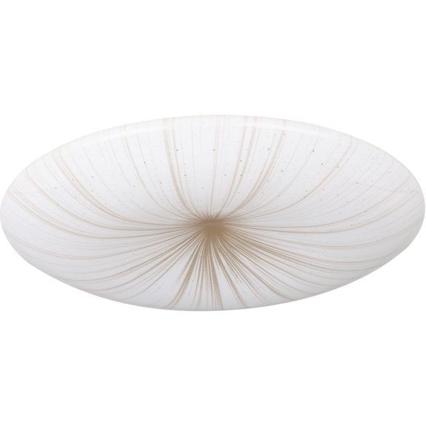 LED-Plafondi Eglo Nieves 1 valkoinen/kulta eri kokoja