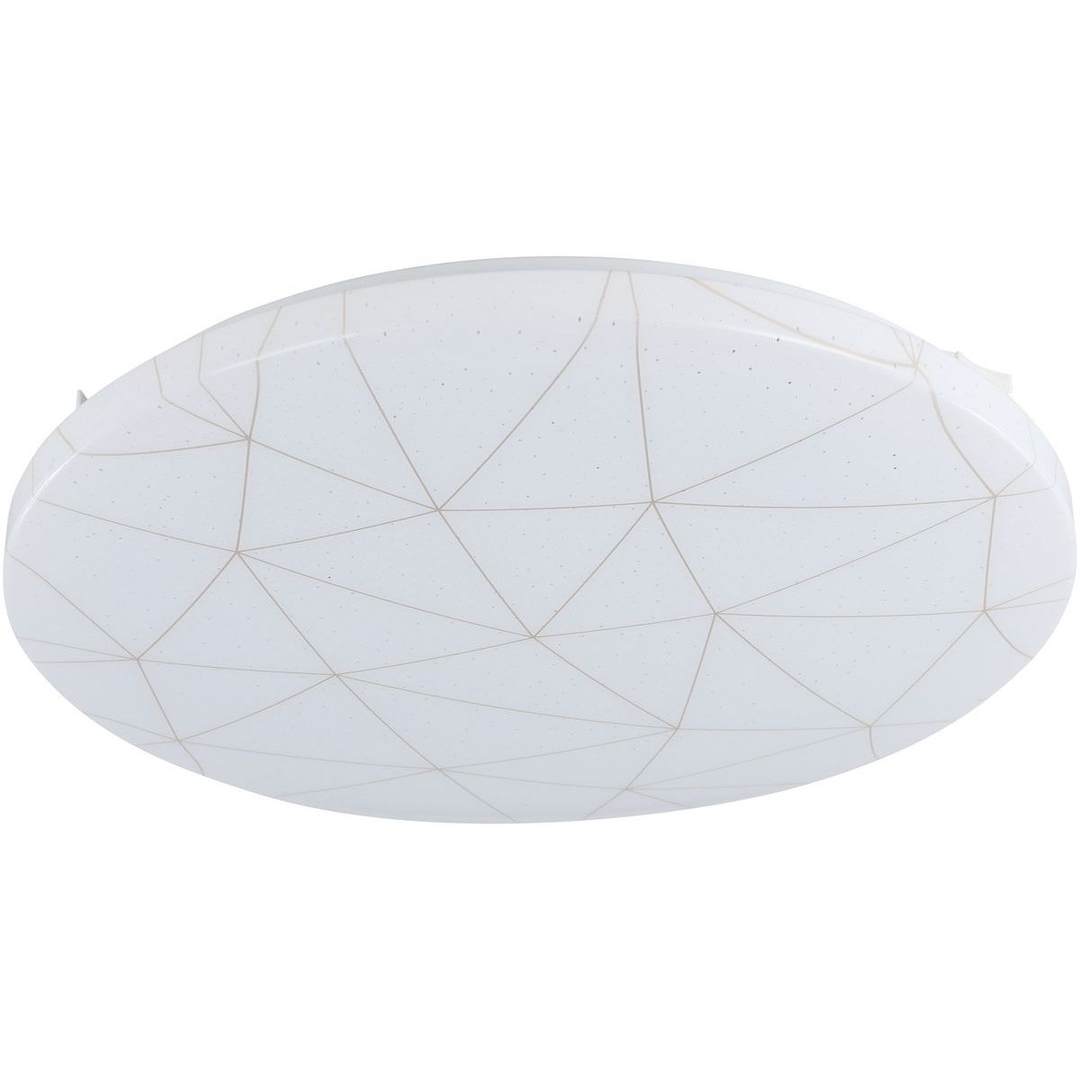 LED-Plafondi Eglo Rende, 19.5W, Ø38cm, valkoinen/kulta