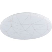LED-Plafondi Eglo Rende, 19.5W, Ø38cm, valkoinen/kulta