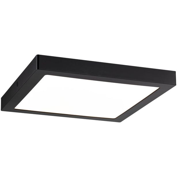 LED-Plafondi Paulmann Abia 300x300mm mattamusta