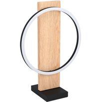 LED-Pöytävalaisin Eglo Boyal, 42,5cm, puu