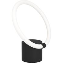 LED-Pöytävalaisin Eglo Caranacoa, 11.5W, 26x26x5cm, musta/valkoinen