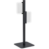 LED-Pöytävalaisin Eglo Ervidel, 2-osainen, musta