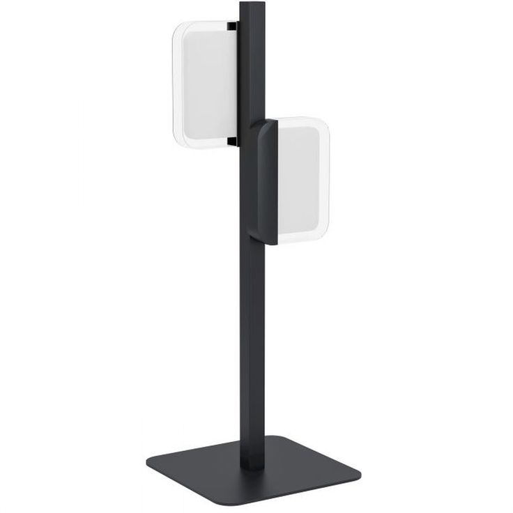 LED-Pöytävalaisin Eglo Ervidel, 2-osainen, musta