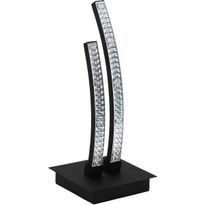 LED-Pöytävalaisin Lejias, 2-osainen, musta