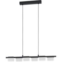 LED-Riippuvalaisin Eglo Ervidel, 6-osainen, musta, himmennin