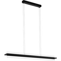 LED-Riippuvalaisin Eglo Spadafora, 116cm, musta, himmennin