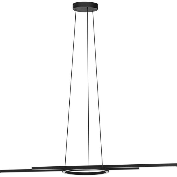 LED Riippuvalaisin Eglo connect.z Zillerio z 2x8W  3x2 7W 116cm musta