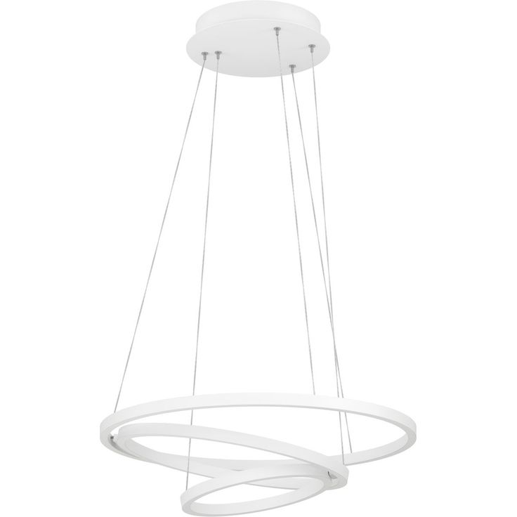 LED Riippuvalaisin Eglo connect z Lobinero z 43 2W Ø58cm valkoinen