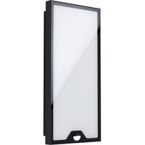 LED-Ulkoseinävalaisin Eglo Casazza, musta, liiketunnistin, eri kokoja