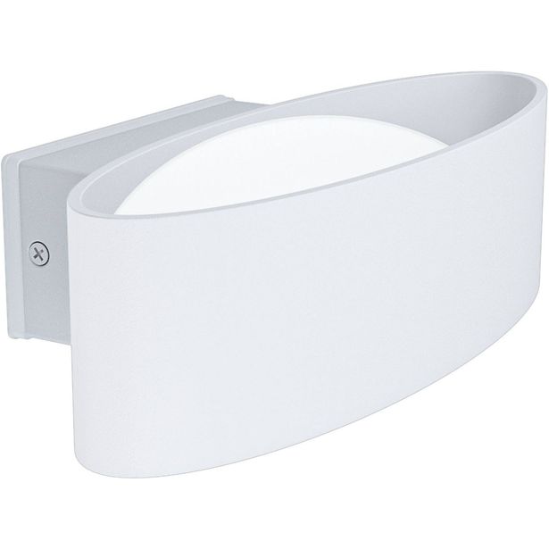 LED Seinävalaisin Eglo Chinoa 27x7,5cm valkoinen