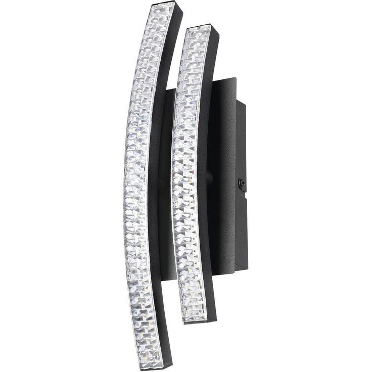 LED Seinävalaisin Eglo Lejias 2-osainen 9x28,5cm musta