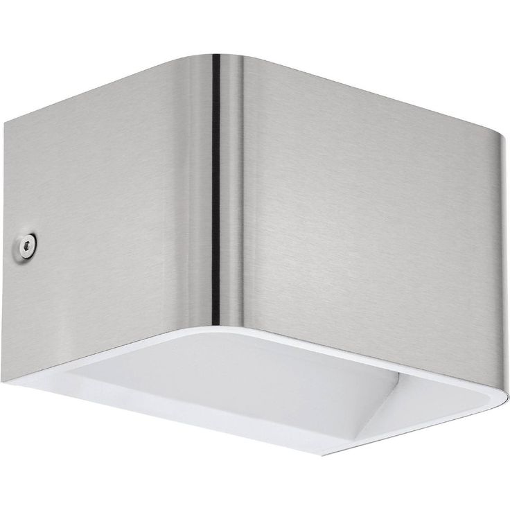 LED Seinävalaisin Eglo Sania 4 13x8cm harjattu teräs