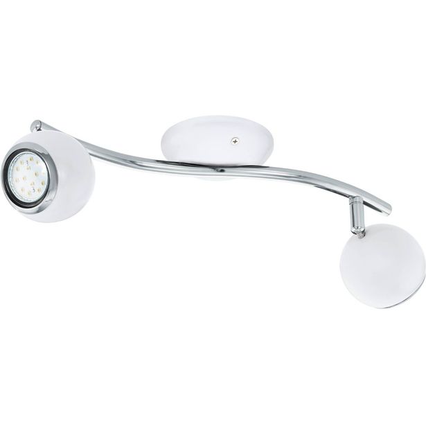 LED Spottivalaisin Eglo Bimeda 36,5cm valkoinen