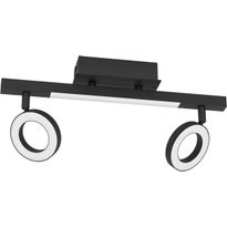 LED-Spottivalaisin Eglo Cardillio 2, 2-osainen, 38,5x8,5x17,5cm, musta/valkoinen 