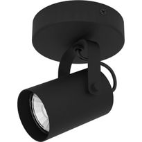LED-Spottivalaisin Eglo Sorego, 3W, 11x10,5x12cm, musta