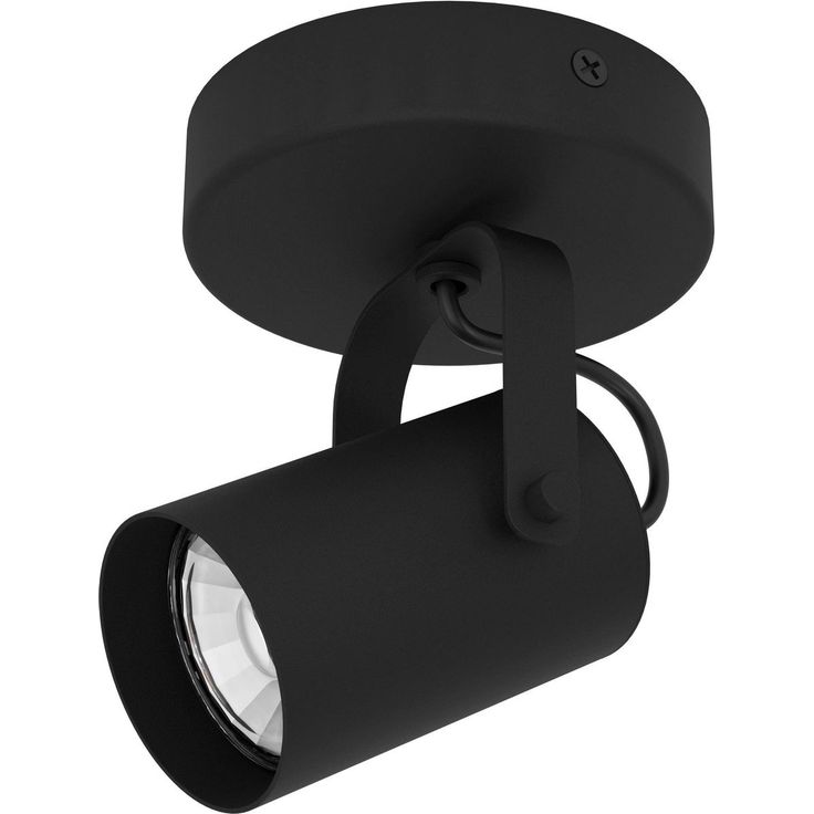LED-Spottivalaisin Eglo Sorego, 3W, 11x10,5x12cm, musta