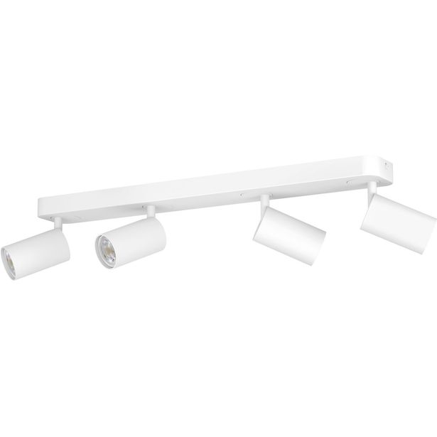 LED-Spottivalaisin Eglo connect.z Telimbela-z 4-osainen 58x8cm RGBW eri värejä