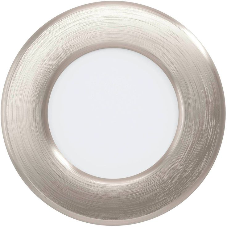LED Upotettava plafondi Eglo Fueva 5 Ø8,6cm 4000K harjattu teräs