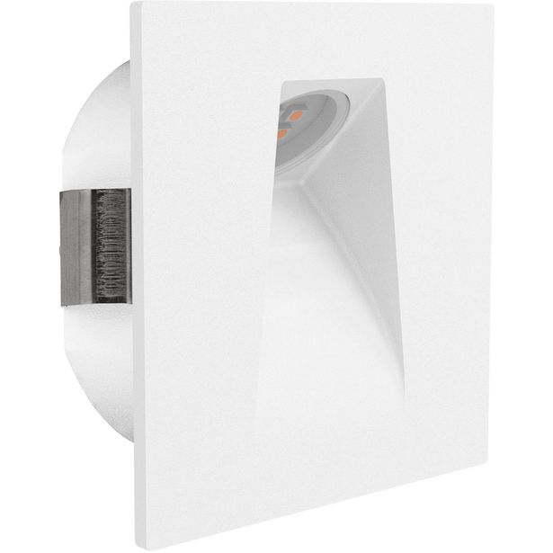 LED Upotettava valaisin Eglo Mecinos 8x8cm valkoinen