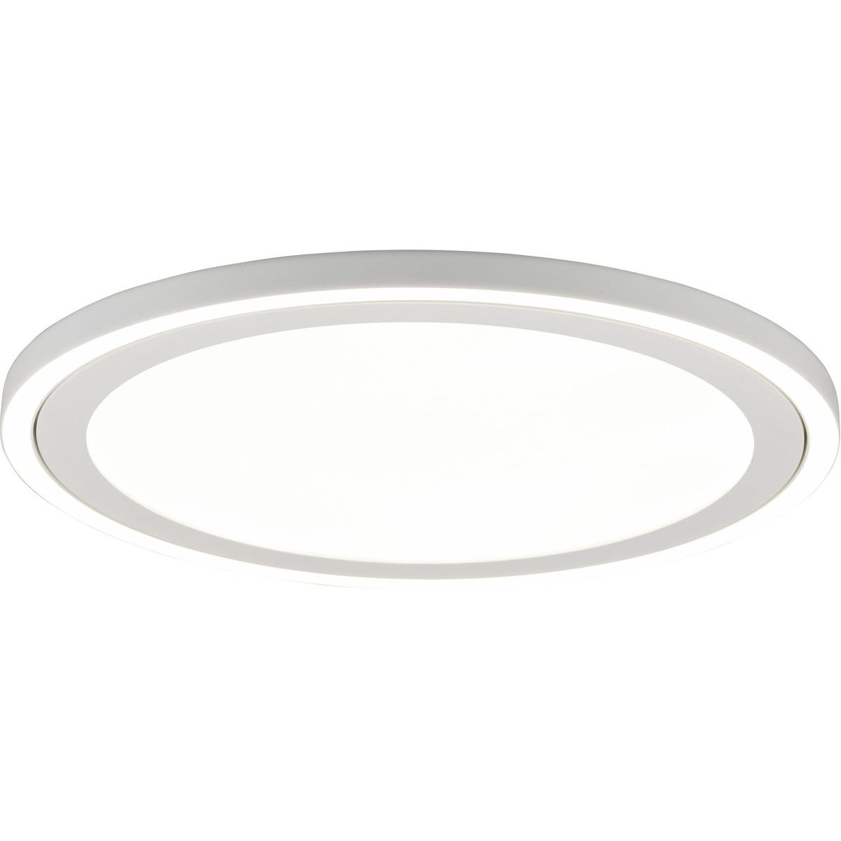 LED-plafondi Trio Carus, Ø43cm, 4000K, mattavalkoinen
