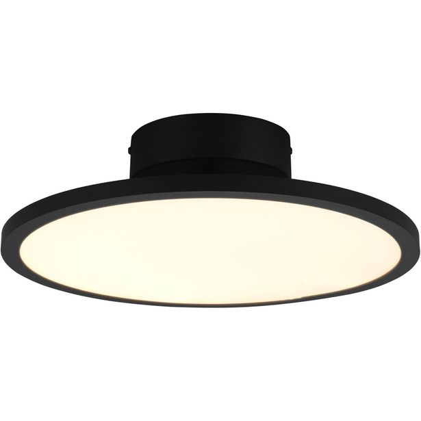 LED-kattovalaisin Trio Tray mattamusta