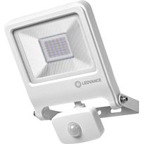 LED-valonheitin Ledvance Endura Flood 30W, 3000K, valkoinen, liiketunnistin
