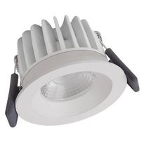 LED-alasvalo Ledvance Spot Fix, 3000K, IP44, valkoinen
