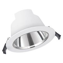LED-alasvalo Ledvance Comfort DN130, Ø145mm, 3000-5700K, IP54, valkoinen