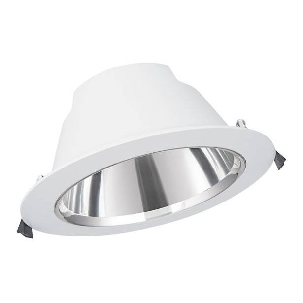 LED-alasvalo Ledvance Comfort DN205, Ø228mm, 3000-5700K, IP54, valkoinen
