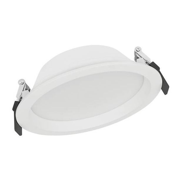 LED-alasvalo Ledvance DN150, Ø160mm, 4000K, IP44, valkoinen
