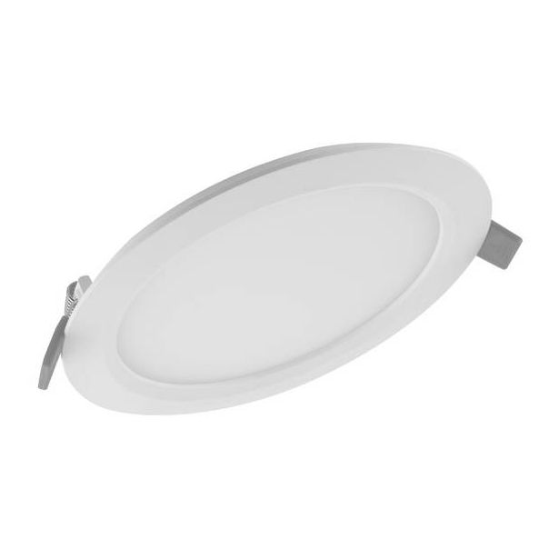 LED-alasvalo Ledvance Slim DN105, Ø118mm, 3000K, valkoinen