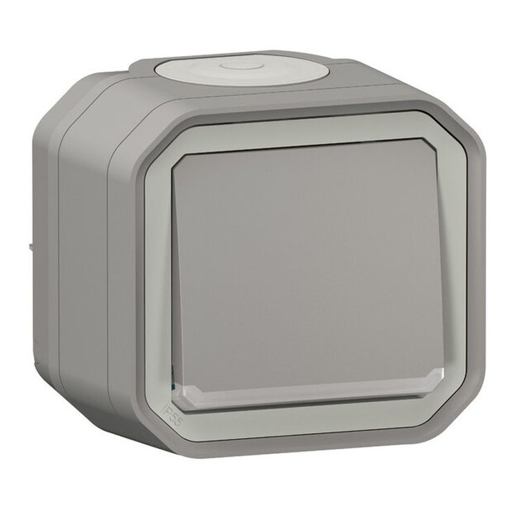 Painike Legrand Plexo 10 A IP55 pinta hakuvalolla