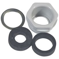 Kaapeliläpivienti Legrand Plexo PG 16 Ø7–14 mm, harmaa