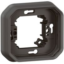 Peitelevy Legrand Plexo 1-osainen IP55, antrasiitti