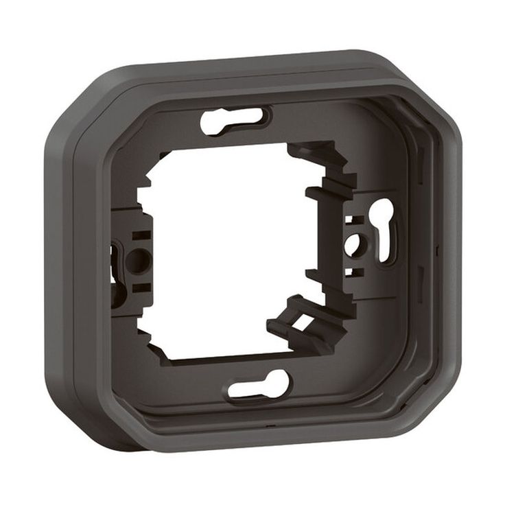 Peitelevy Legrand Plexo 1-osainen IP55, antrasiitti