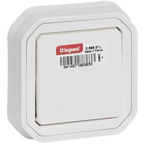Vaihtokytkin Legrand Plexo 10 A IP55 uppo, valkoinen