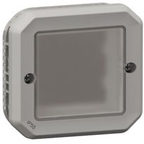 Adapteri Legrand Plexo Mosaic- ja Arteor-tuotteille IP55 uppo kalvolla, harmaa