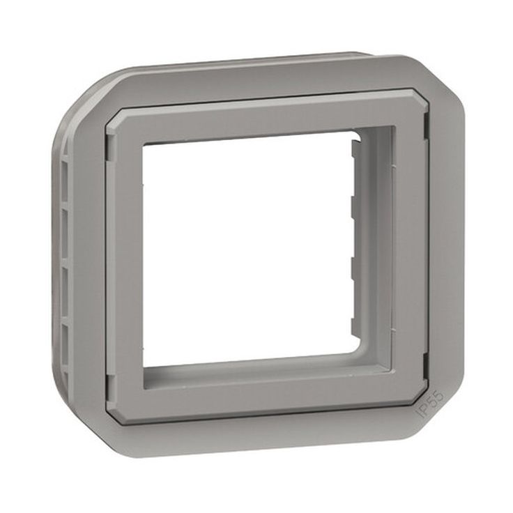 Adapteri Legrand Plexo Mosaic- ja Arteor-tuotteille IP20 uppo, harmaa