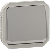 Vaihtokytkinmekanismi Legrand Plexo merkkivalolla 10 A IP55, harmaa