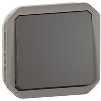 Monitoimikytkin/-painikemekanismi Legrand Plexo 10 A IP55, antrasiitti