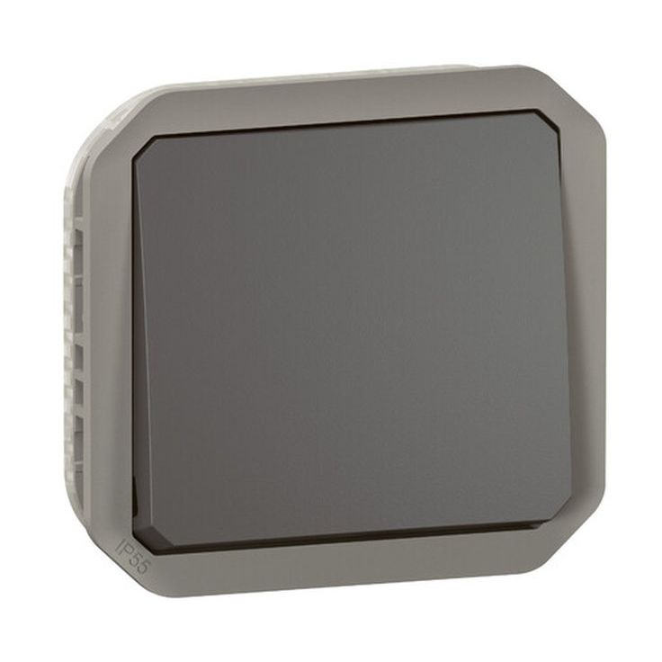 Monitoimikytkin/-painikemekanismi Legrand Plexo 10 A IP55, antrasiitti
