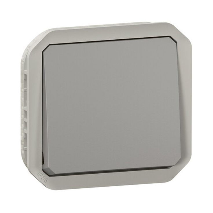 Monitoimikytkin/-painikemekanismi Legrand Plexo 10 A IP55, harmaa