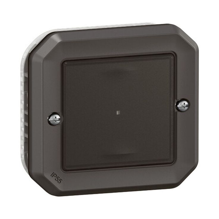 Älykytkin/himmennin Legrand Plexo with Netatmo 150 W LED IP55 uppo, antrasiitti