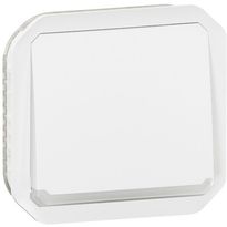 Hakuvalollinen painikemekanismi Legrand Plexo 1 NO 10 A IP55, valkoinen