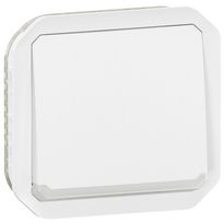 Hakuvalollinen vaihtopainikemekanismi Legrand Plexo 10 A IP55, valkoinen