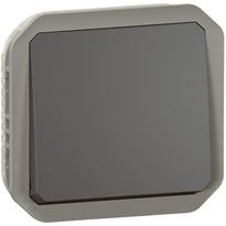 Vaihtopainikemekanismi Legrand Plexo 10 A IP55, antrasiitti